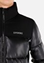 thumb-Показати інформацію про Куртка З Еко-шкіри Чоловіча Чорна  Cl1065806