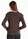 thumb-Показати інформацію про Светр Жіночий Коричневий  Cl1066015