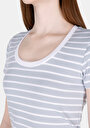 thumb-Показати інформацію про Футболка З Коротким Рукавом Жіноча Блакитна  Cl1073529