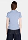thumb-Показати інформацію про Поло З Коротким Рукавом Жіноче Блакитне  Cl1073698