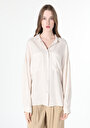 thumb-Показати інформацію про Сорочка З Довгим Рукавом Жіноча Бежева  Cl1061046