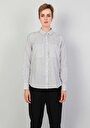 thumb-Показати інформацію про Сорочка З Довгим Рукавом Жіноча Сіра  Cl1047113