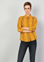 thumb-Показати інформацію про Сорочка З Довгим Рукавом Жіноча Жовта  Cl1047262