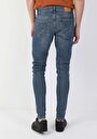 thumb-Показати інформацію про 041 Danny Джинси Чоловічі Блакитні Вузького Крою Cl1048655