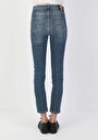 thumb-Показати інформацію про 703 Carla Джинси Жіночі Блакитні Вузького Крою Cl1048709