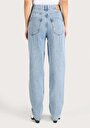 thumb-Показати інформацію про 884 Lauren Джинси Жіночі Блакитні Прямого Крою Cl1064317