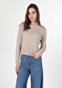 thumb-Показати інформацію про Светр Жіночий Бежевий  Cl1036479