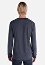 thumb-Показати інформацію про Футболка З Довгим Рукавом Чоловіча Синя  Cl1065875