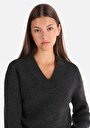 thumb-Показати інформацію про Светр Жіночий Сірий  Cl1065971