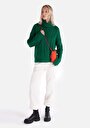 thumb-Показати інформацію про Светр Жіночий Зелений  Cl1066010
