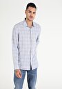 thumb-Показати інформацію про Сорочка З Довгим Рукавом Чоловіча Сіра  Cl1050717