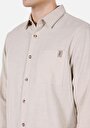 thumb-Показати інформацію про Сорочка З Довгим Рукавом Чоловіча Сіра  Cl1072116