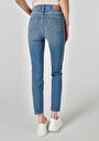 thumb-Показати інформацію про 703 Carla Джинси Жіночі Блакитні Вузького Крою Cl1064400
