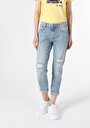 thumb-Показати інформацію про 893 Julia Джинси Жіночі Блакитні Бойфренди Cl1055540