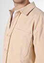 thumb-Показати інформацію про Сорочка З Довгим Рукавом Чоловіча Бежева  Cl1064566