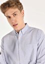 thumb-Показати інформацію про Сорочка З Довгим Рукавом Чоловіча Блакитна  Cl1064631