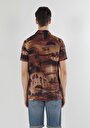 thumb-Показати інформацію про Сорочка З Коротким Рукавом Чоловіча Коричнева  Cl1057831