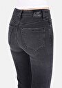 thumb-Показати інформацію про 703 Carla Джинси Жіночі Чорні Вузького Крою Cl1072458