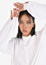 thumb-Показати інформацію про Сорочка З Довгим Рукавом Жіноча Біла  Cl1065070