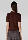 thumb-Показати інформацію про Футболка З Коротким Рукавом Жіноча Коричнева  Cl1065124