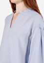 thumb-Показати інформацію про Сорочка З Довгим Рукавом Жіноча Блакитна  Cl1072489