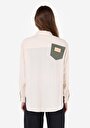 thumb-Показати інформацію про Сорочка З Довгим Рукавом Жіноча Бежева  Cl1072498
