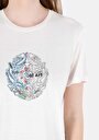 thumb-Показати інформацію про Футболка З Коротким Рукавом Жіноча Біла  Cl1066582