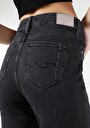 thumb-Показати інформацію про 703 Carla Джинси Жіночі Чорні Вузького Крою Cl1062184