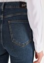 thumb-Показати інформацію про 703 Carla Джинси Жіночі Блакитні Вузького Крою Cl1065299