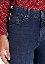 thumb-Показати інформацію про 703 Carla Джинси Жіночі Блакитні Вузького Крою Cl1065301