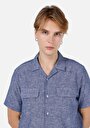 thumb-Показати інформацію про Сорочка З Коротким Рукавом Чоловіча Блакитна  Cl1068758