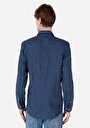 thumb-Показати інформацію про Сорочка З Довгим Рукавом Чоловіча Синя  Cl1068759