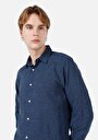 thumb-Показати інформацію про Сорочка З Довгим Рукавом Чоловіча Синя  Cl1068759