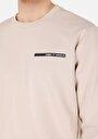 thumb-Показати інформацію про Футболка З Довгим Рукавом Чоловіча Бежева  Cl1071232