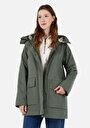 thumb-Показати інформацію про Куртка Жіноча Зелена  Cl1067112