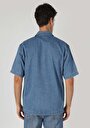 thumb-Показати інформацію про Сорочка З Коротким Рукавом Чоловіча Блакитна  Cl1062455
