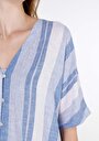 thumb-Показати інформацію про Сорочка З Коротким Рукавом Жіноча Блакитна  Cl1068897