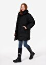 thumb-Показати інформацію про Пальто Жіноче Чорне  Cl1070991