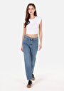 thumb-Показати інформацію про 884 Lauren Джинси Жіночі Блакитні Прямого Крою Cl1071679