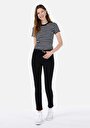 thumb-Показати інформацію про 703 Carla Джинси Жіночі Чорні Вузького Крою Cl1067197