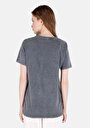 thumb-Показати інформацію про Футболка З Коротким Рукавом Жіноча Сіра  Cl1071695