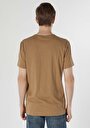 thumb-Показати інформацію про Футболка З Коротким Рукавом Чоловіча Коричнева  Cl1062941