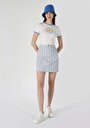 thumb-Показати інформацію про Спідниця Жіноча Блакитна  Cl1063163