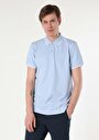 thumb-Показати інформацію про Поло З Коротким Рукавом Чоловіче Блакитне  Cl1063414