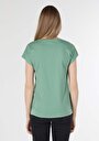 thumb-Показати інформацію про Футболка З Коротким Рукавом Жіноча Зелена  Cl1063441