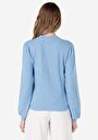 thumb-Показати інформацію про Футболка З Довгим Рукавом Жіноча Блакитна  Cl1067268