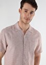 thumb-Показати інформацію про Сорочка З Коротким Рукавом Чоловіча Бежева  Cl1063689