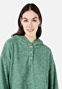 thumb-Показати інформацію про Футболка З Довгим Рукавом Жіноча Зелена  Cl1067495