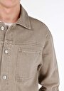 thumb-Показати інформацію про 051 Royal Сорочка З Довгим Рукавом Чоловіча Бежева  Cl1069573
