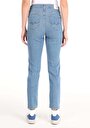 thumb-Показати інформацію про 703 Carla Джинси Жіночі Блакитні Вузького Крою Cl1064307